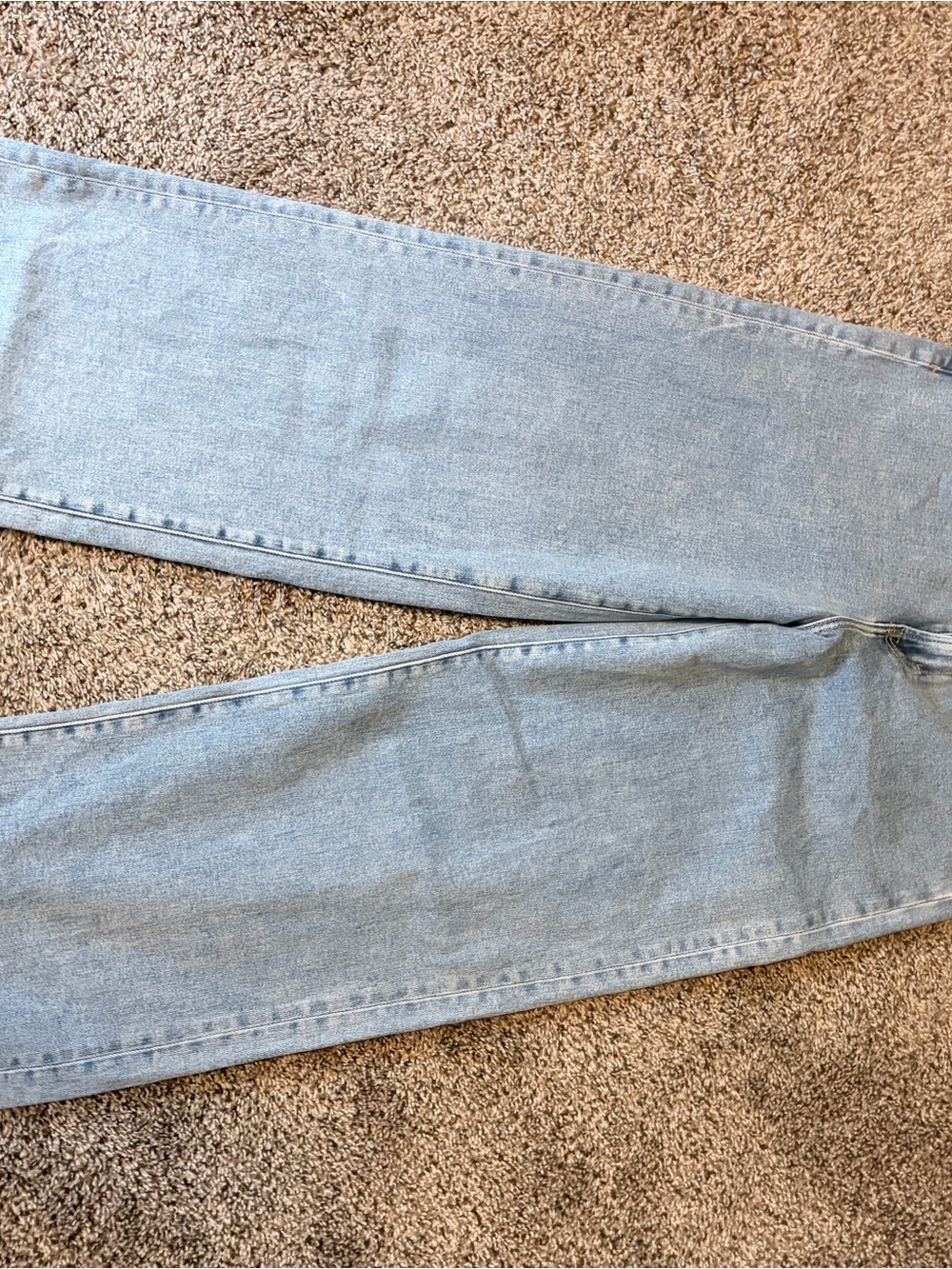 HIDDEN Light Blue Frayed Ankle Jeans - Picture 3 of 4